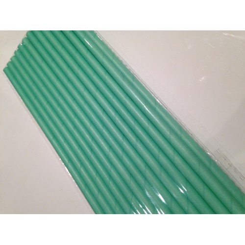 Full Color Aqua Paper Straw click on image to view different color option
